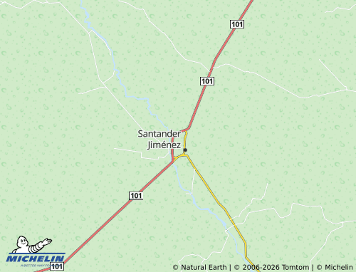 Mapa MICHELIN Nuevo Santander - ViaMichelin