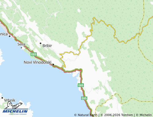 Carte MICHELIN Ledenice - ViaMichelin