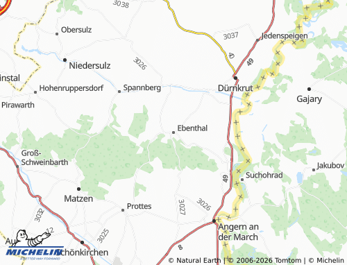 Mapa MICHELIN Ebenthal - ViaMichelin
