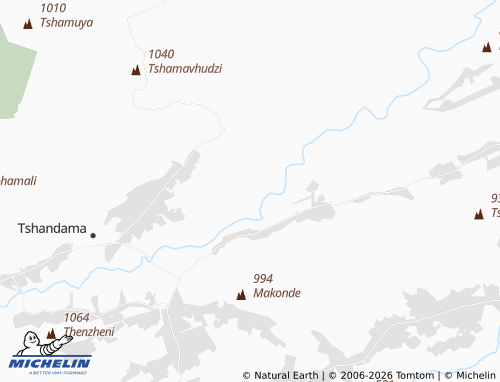 MICHELIN-Landkarte Makwilidza - ViaMichelin