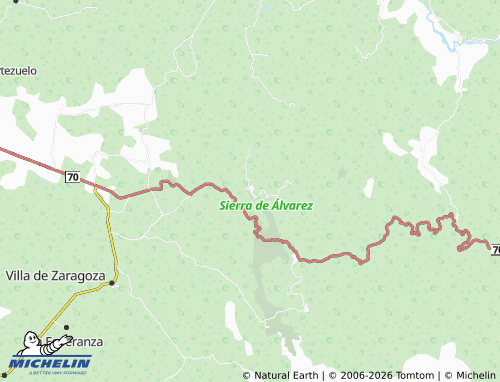 MICHELIN Los Matías map - ViaMichelin