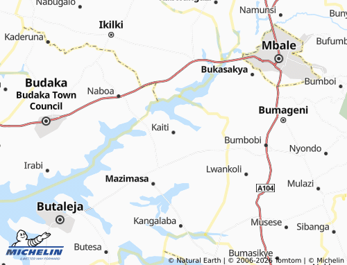 MICHELIN Kaiti map - ViaMichelin