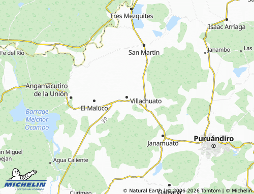 Mapa MICHELIN Villachuato - ViaMichelin