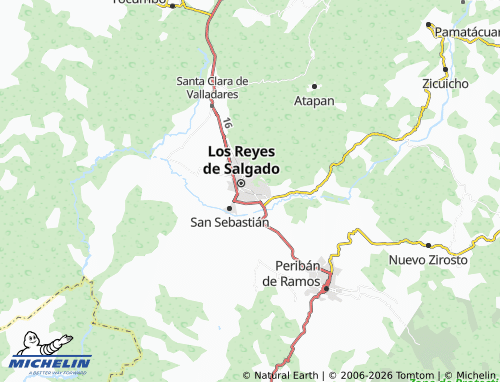 Mapa MICHELIN Independencia - ViaMichelin