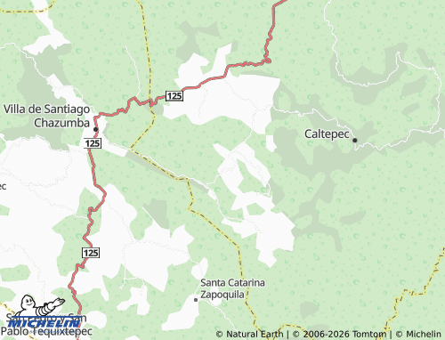 Mapa MICHELIN San Pedro Atzumba - ViaMichelin