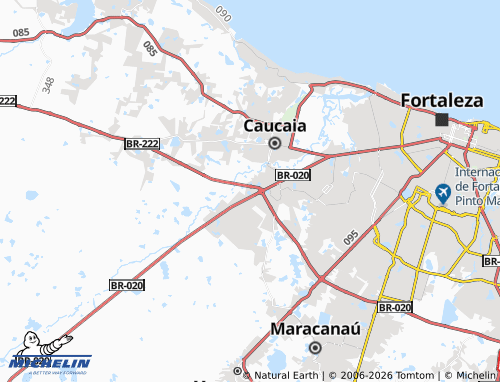 Mappa MICHELIN Campo Grande - ViaMichelin