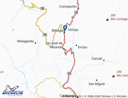 Mapa MICHELIN San José de Miranda - ViaMichelin