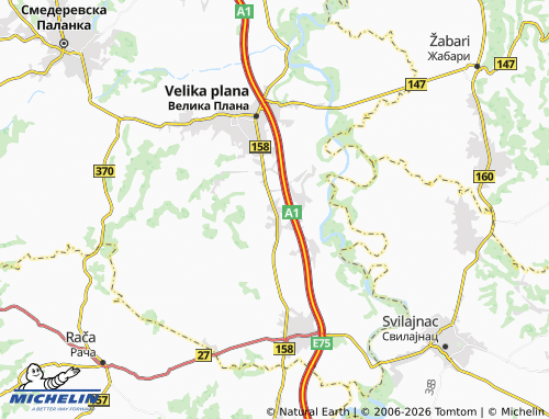 Mapa MICHELIN Staro Selo - ViaMichelin