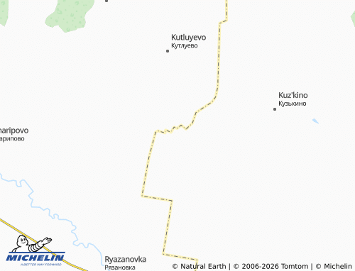 MICHELIN-Landkarte Otborovka - ViaMichelin