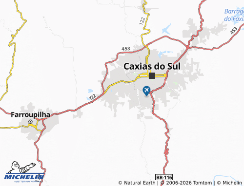 Mapa MICHELIN Charqueadas - ViaMichelin
