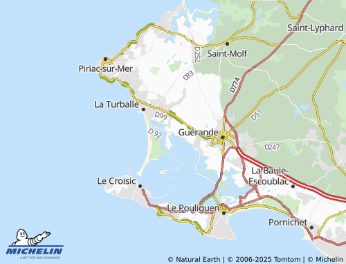 MICHELIN Toulan map - ViaMichelin
