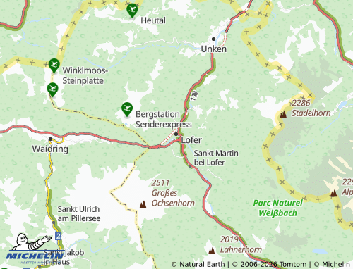 Mappa MICHELIN Lofer - ViaMichelin