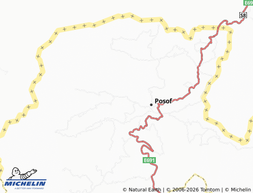 MICHELIN Uğurca map - ViaMichelin