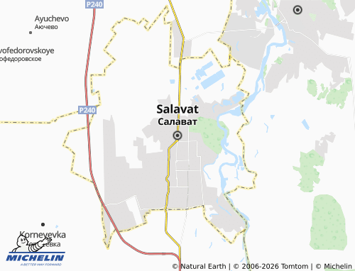 MICHELIN-Landkarte Salawat - ViaMichelin