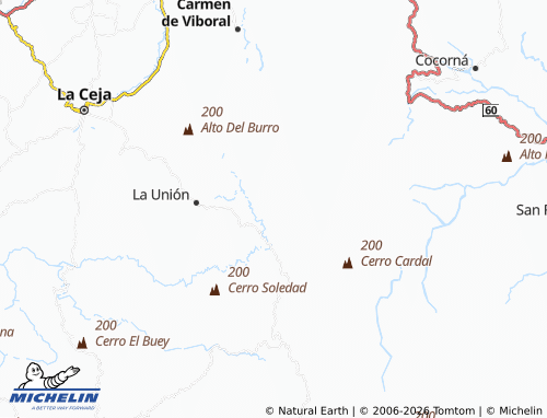 Mapa MICHELIN El Mazorral - ViaMichelin