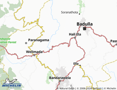 Mappa MICHELIN Etampitiya - ViaMichelin