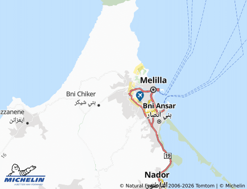 Mappa MICHELIN Farkhanah - ViaMichelin