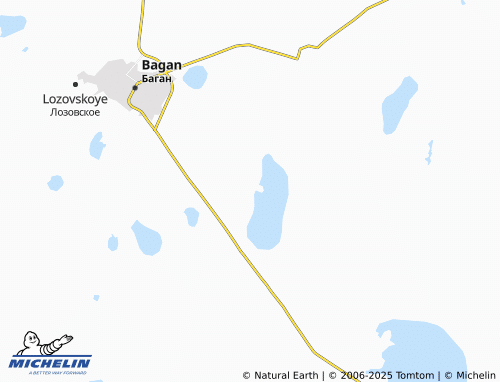 MICHELIN Stretinka map - ViaMichelin