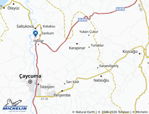 Mapa MICHELIN Güzeloğlu - ViaMichelin