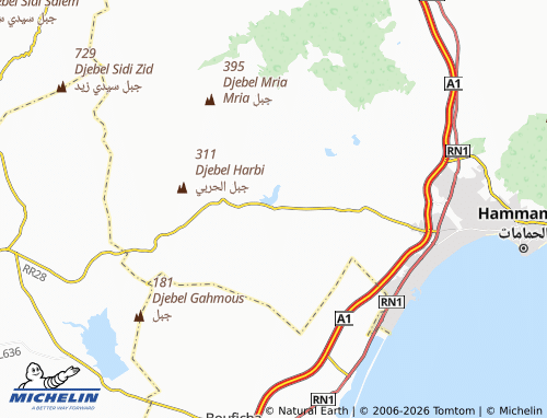 Carte MICHELIN Zaouiet Ejjdidi - ViaMichelin