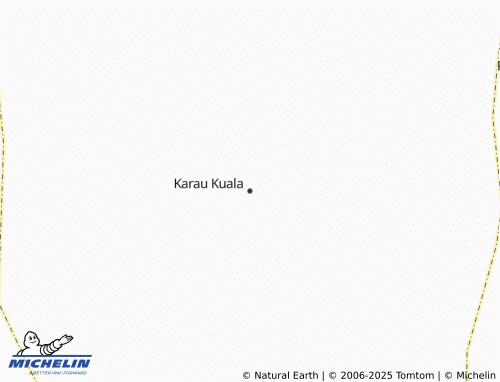 MICHELIN Karau Kuala map - ViaMichelin
