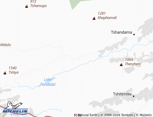 MICHELIN-Landkarte Tshagwa - ViaMichelin
