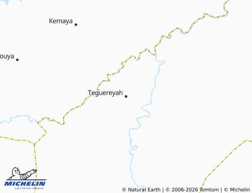 MICHELIN Teguereyah map - ViaMichelin