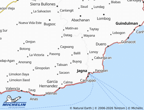 MICHELIN Balili map - ViaMichelin