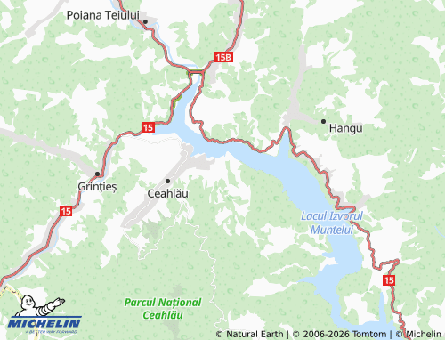 Mappa MICHELIN Pârâul Mare - ViaMichelin