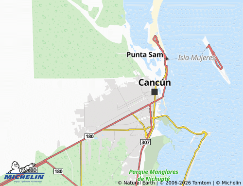 Mappa MICHELIN Guerrero - ViaMichelin