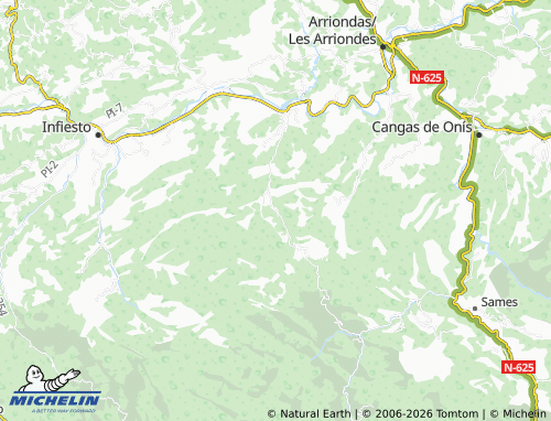 Carte MICHELIN Los Montes - ViaMichelin