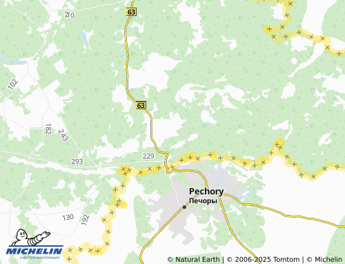 MICHELIN Vaartsi map - ViaMichelin