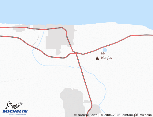 MICHELIN Sudra - Wadan map - ViaMichelin