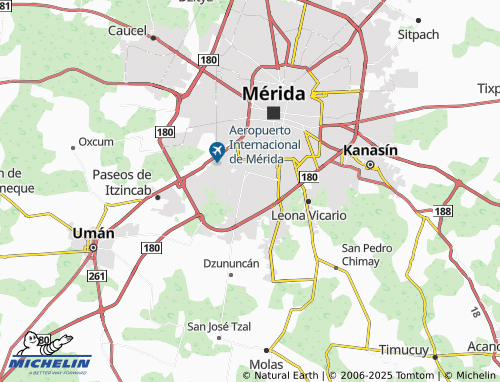 MICHELIN 20 de Noviembre map - ViaMichelin