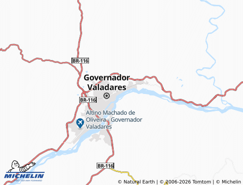 Mappa MICHELIN São Pedro - ViaMichelin