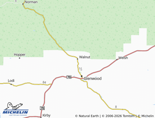 Mappa MICHELIN Walnut - ViaMichelin