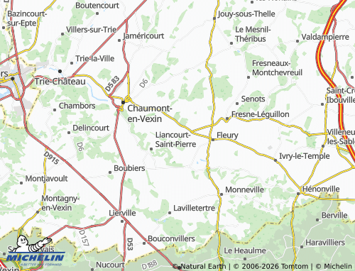 Mappa MICHELIN Fay-les-Étangs - ViaMichelin