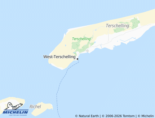 MICHELIN West-Terschelling map - ViaMichelin