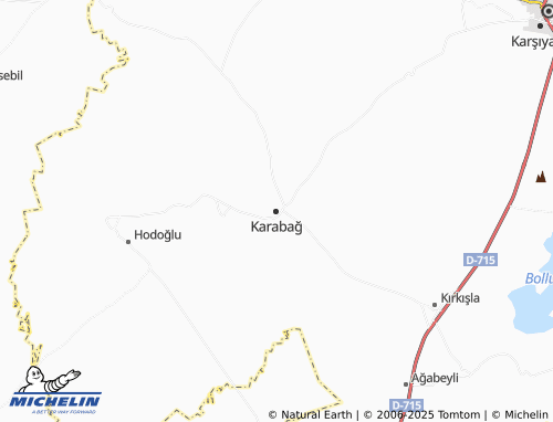 MICHELIN-Landkarte Karabağ - ViaMichelin