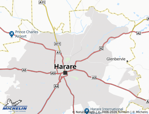 MICHELIN Gun Hill map - ViaMichelin