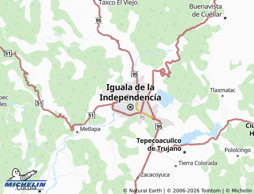 Mappa MICHELIN Colonia Nicolás Bravo - ViaMichelin