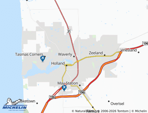 Kaart MICHELIN Waverly - ViaMichelin