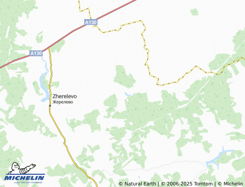 MICHELIN Uchastok Zhelny map - ViaMichelin