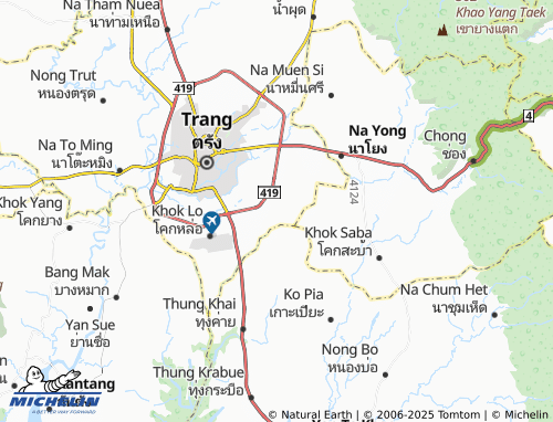 MICHELIN Na Bin La map - ViaMichelin