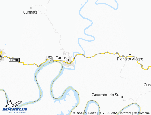 Mapa MICHELIN Centro - ViaMichelin