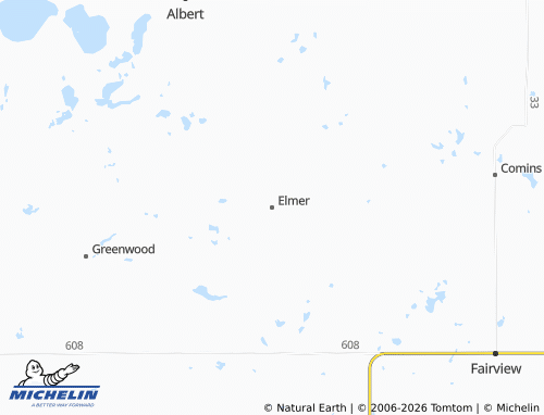 Mapa MICHELIN Elmer - ViaMichelin