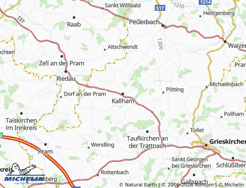 MICHELIN Kallham map - ViaMichelin