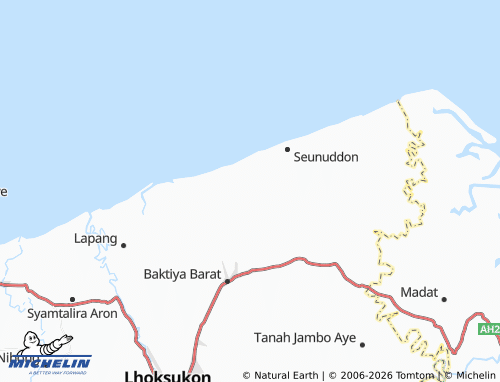 MICHELIN Cot Trueng map - ViaMichelin