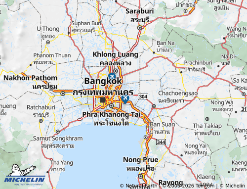 Mapa MICHELIN Min Buri - ViaMichelin