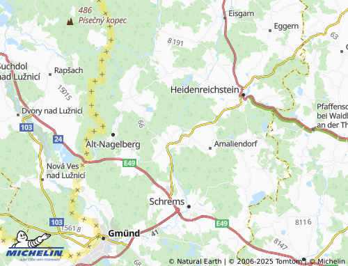 MICHELIN-Landkarte Kiensaß - ViaMichelin